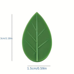 10pcs Invisible Plant Climbing Wall Fixture Vine Bracket Leaf Shape