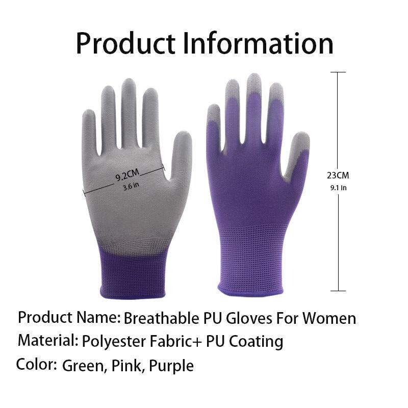 Waterproof Gardening Gloves Unisex 6 Pairs