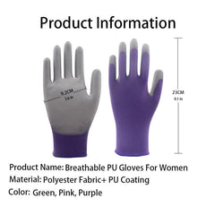 Waterproof Gardening Gloves Unisex 6 Pairs