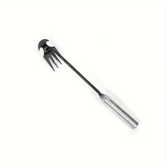 Steel Weeder Hand Tool with 4 Teeth for Yard and Garden