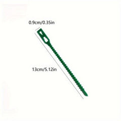 100pcs Adjustable Plant Twist Ties Flexible Plastic for Secure Vine