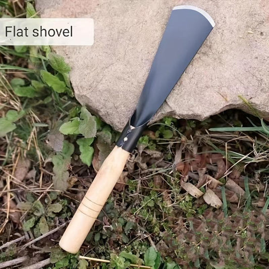 Gardening Shovel with Wooden Handle Rust Resistant