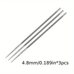 3pcs 9pcs Chainsaw Chain File Round Bearing Steel Sharpening Files