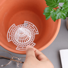 5pcs Flower Pot Bottom Filter for Healthy Plant Roots