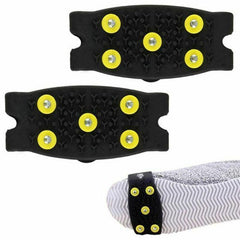 Women's Non Slip Micro Spikes for Hiking with Ice Claws