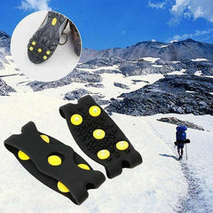 Women's Non Slip Micro Spikes for Hiking with Ice Claws