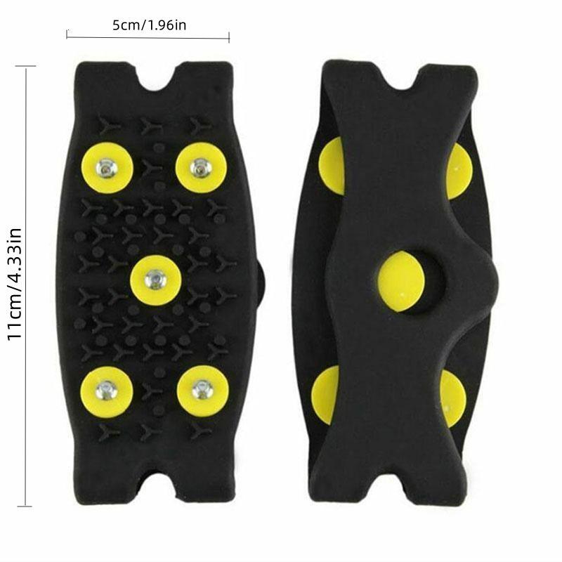 Women's Non Slip Micro Spikes for Hiking with Ice Claws
