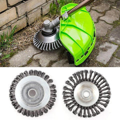 Rotating Joint Twist Knot Steel Weed Cutter Blades