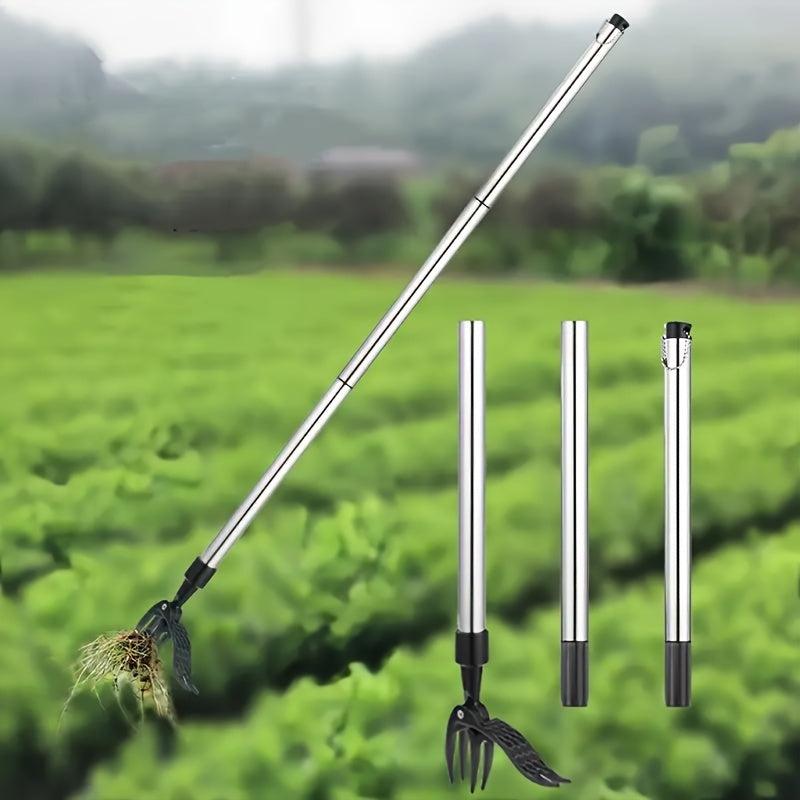 Stand Up Weed Puller Manual - No Bending Weed Remover - Single Standing Rooter