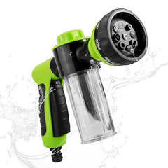 Garden Hose Nozzle High Pressure Water Gun Long Handle Spray Gun
