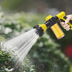 Garden Hose Nozzle High Pressure Water Gun Long Handle Spray Gun