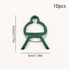 Heavy Duty Plant Support Clips for Climbing Plants and Flower Stems
