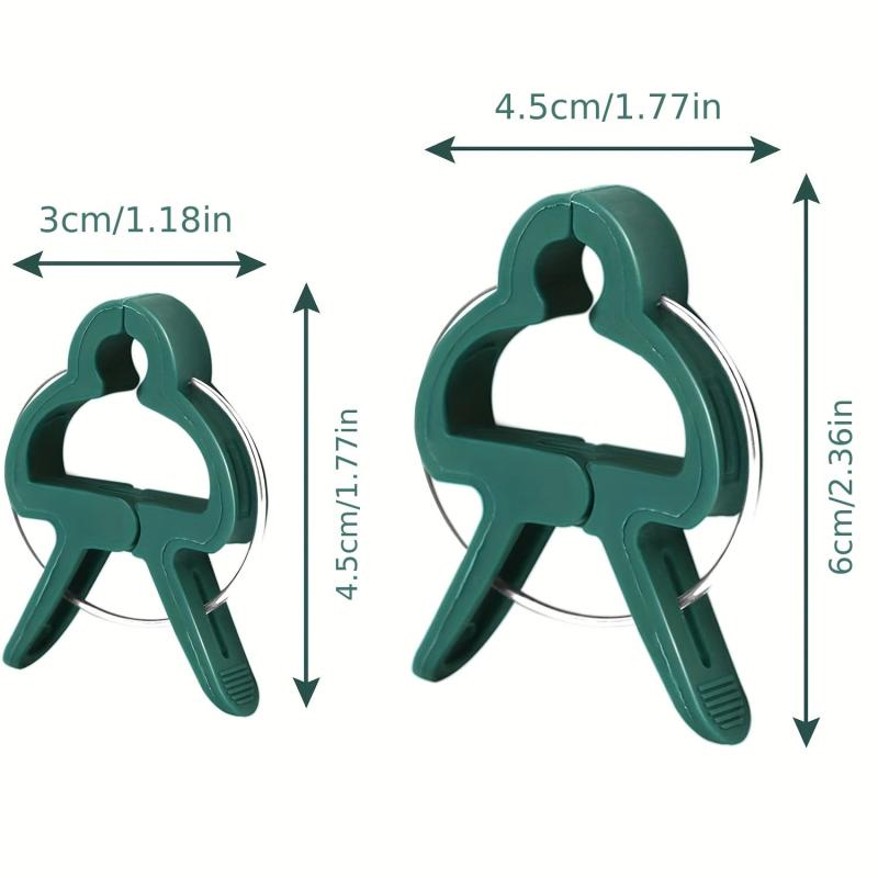 Heavy Duty Plant Support Clips for Climbing Plants and Flower Stems