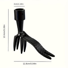 Weed Puller Tool with 4 Claw Head Aluminum Alloy for Backyard Lawn Patio