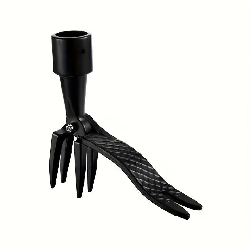 Weed Puller Tool with 4 Claw Head Aluminum Alloy for Backyard Lawn Patio