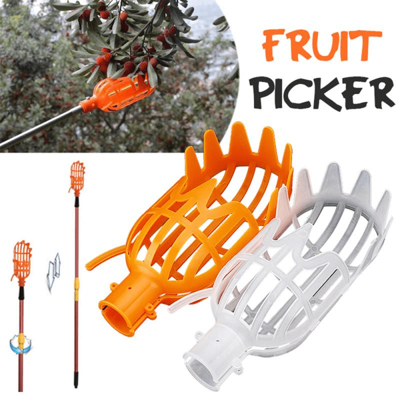 Plastic Fruit Picker Head for High Altitude Loquat Bayberry Picking