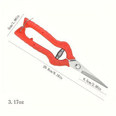 Stainless Steel Pruning Shears Micro Tip Garden Scissor