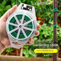 Gardening Binding Wire Plastic Twist Ties Plant Fixing Wire