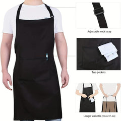 Professional Chef Apron for Men and Women with Pockets