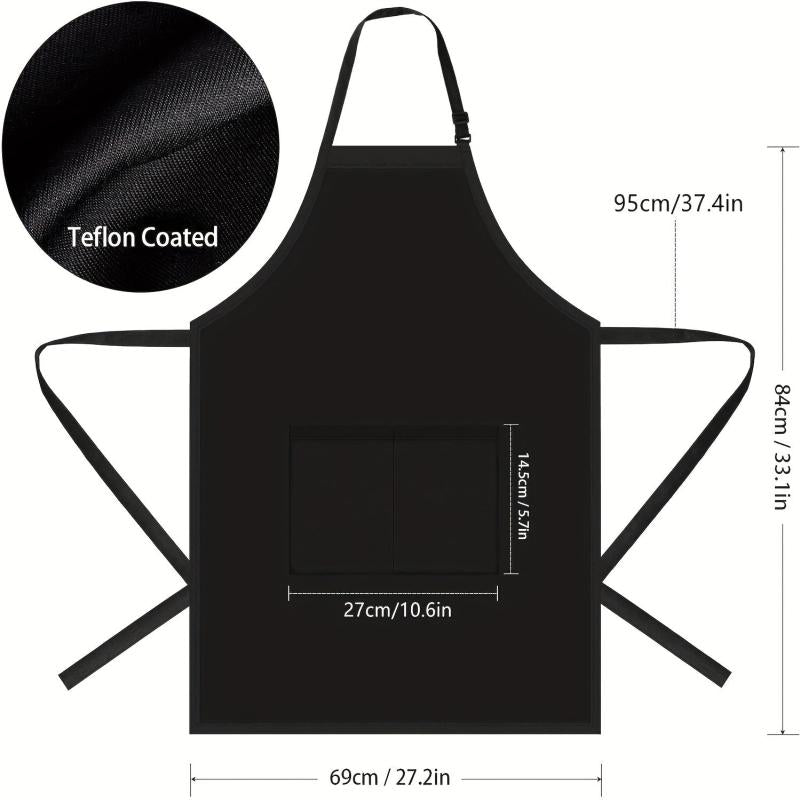 Professional Chef Apron for Men and Women with Pockets