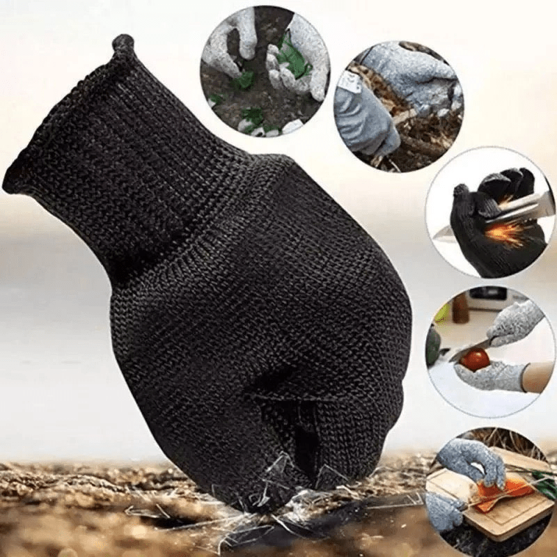 Stainless Steel Cut Resistant Gloves for Gardening