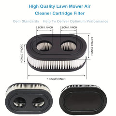 593260 Air Filter for Lawn Mower 798452 334404 Cartridge Filter Replacement