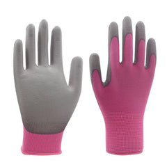 1pc Women's PU Safety Gloves for Gardening Farming Landscaping