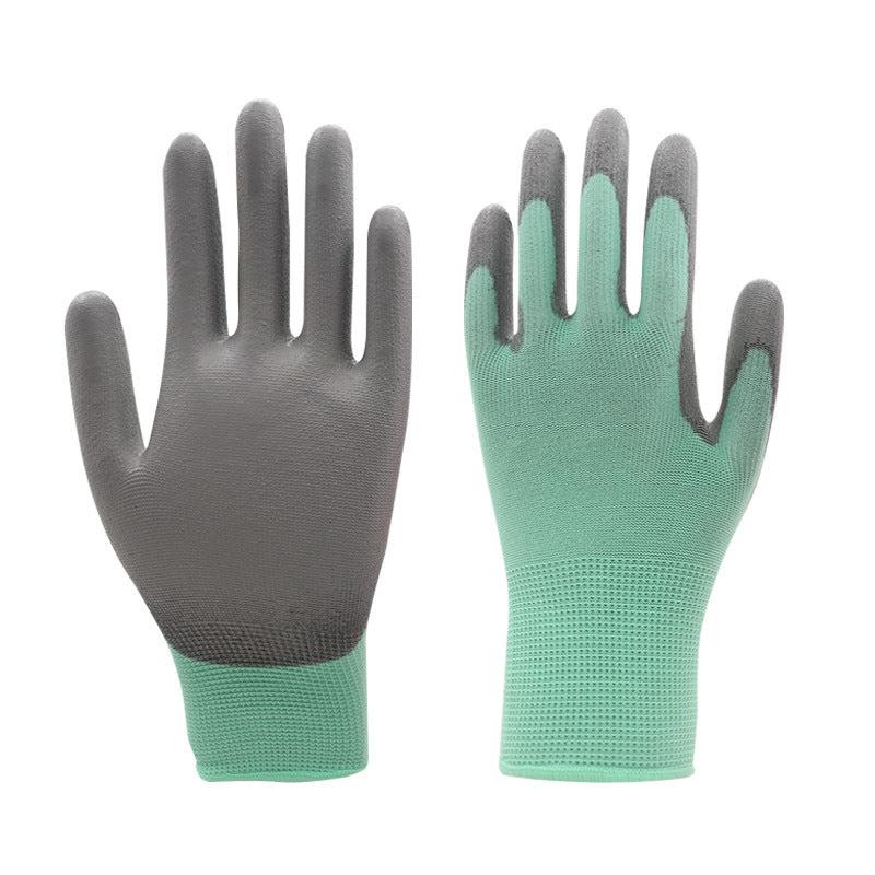 1pc Women's PU Safety Gloves for Gardening Farming Landscaping