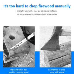Wood Chopping Machine Drill Bit Steel Threaded Cone Wood Splitting Tool