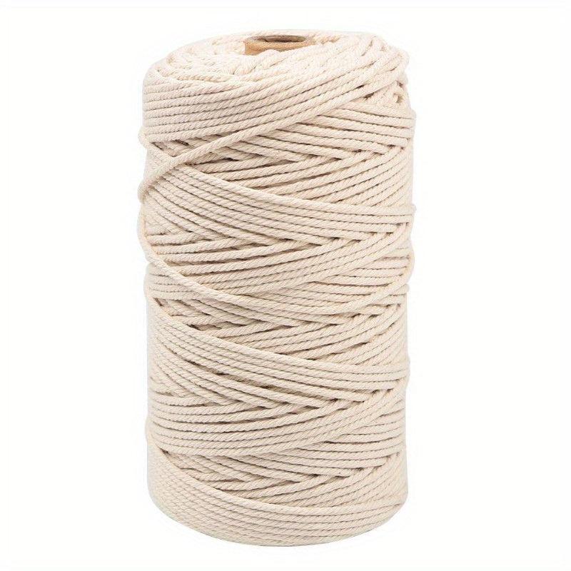 Cotton Twine Macrame Cord for DIY Arts & Crafts Gift Package Twine Wall Hanging