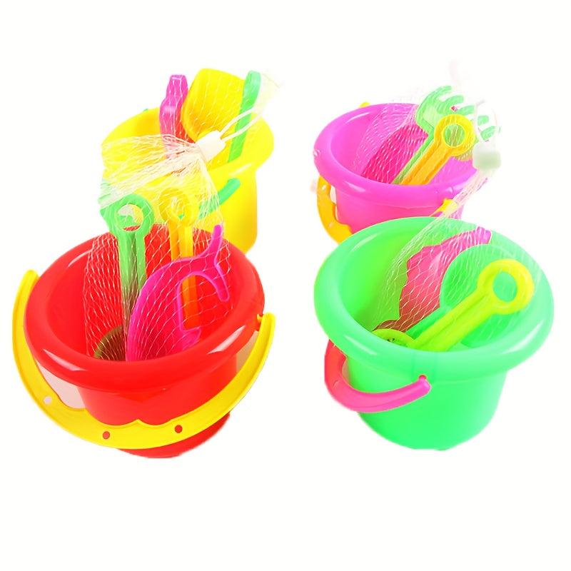 Beach Toy Castle Rake Water Tool Set