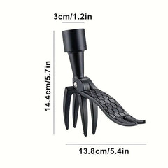 Aluminum Claw Weeder - Garden Root Remover Tool with Stand Up Design
