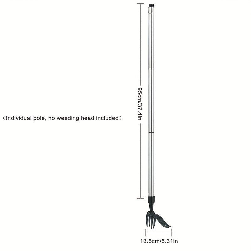 Aluminum Claw Weeder - Garden Root Remover Tool with Stand Up Design