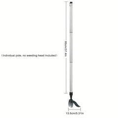 Aluminum Claw Weeder - Garden Root Remover Tool with Stand Up Design