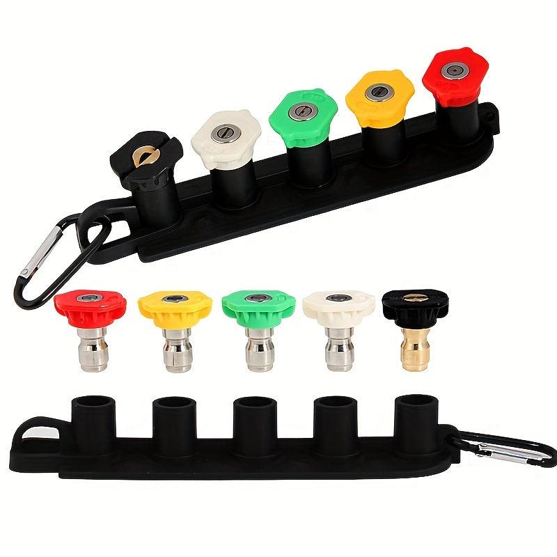High Pressure Washer Rotating Turbo Nozzle 5 Nozzle Heads 3000PSI Max
