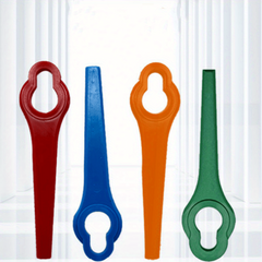 25pcs Plastic Blades for Lawn Mowers & Grass Trimmers - Random Color