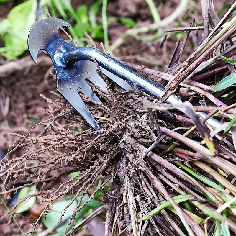 Manganese Steel 4-Tooth Weeding Tool