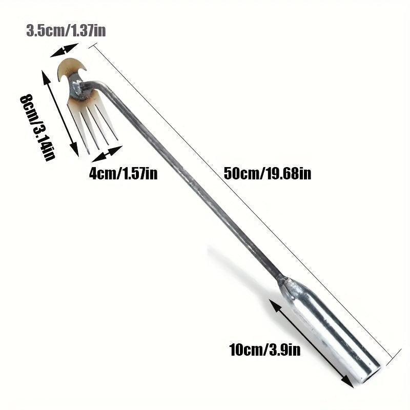 Manganese Steel 4-Tooth Weeding Tool