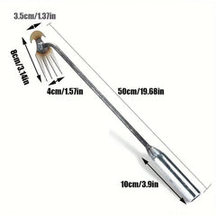 Manganese Steel 4-Tooth Weeding Tool