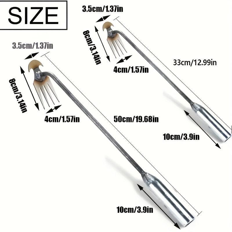 Manganese Steel 4-Tooth Weeding Tool