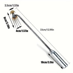 Manganese Steel 4-Tooth Weeding Tool