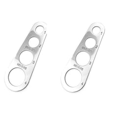 2PCS Stainless Steel Spaghetti Measurer Kitchen Tool