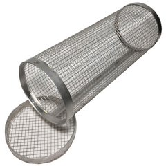 Stainless Steel Rolling Basket BBQ Grill Grate for Outdoor Cooking