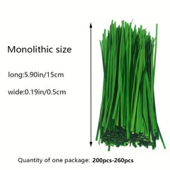 200pcs Garden Twist Ties Rattan Tie Binding Flower Holder Garden Twine