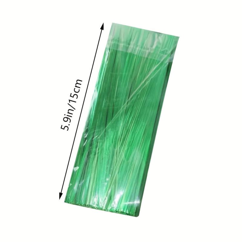 200pcs Garden Twist Ties Rattan Tie Binding Flower Holder Garden Twine