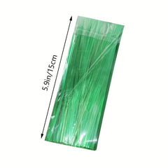 200pcs Garden Twist Ties Rattan Tie Binding Flower Holder Garden Twine