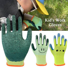 Kids Gardening Gloves Ages 3-12 Good Grip Comfortable for Little Gardeners