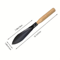 Heavy Duty Garden Hand Shovel Manganese Steel with Wooden Handle