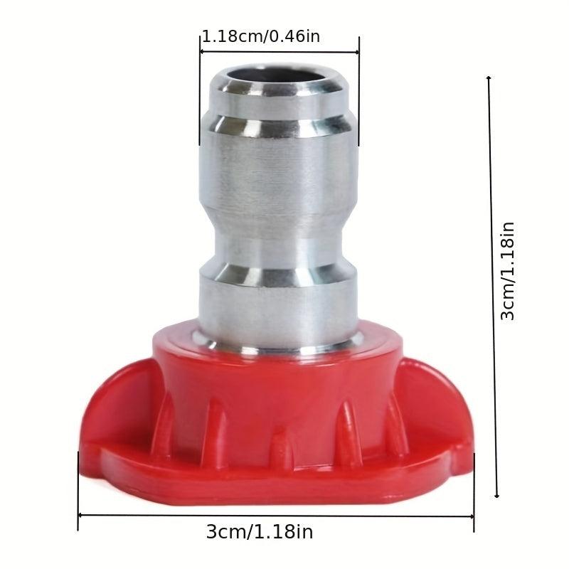 High Pressure Washer Tips Set Turbo Lotus Rotary Nozzle Quick Connect