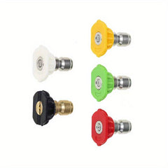 High Pressure Washer Tips Set Turbo Lotus Rotary Nozzle Quick Connect